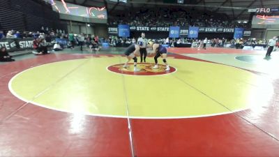 Girls 2A 170 lbs Champ. Round 2 - Camrynn Pike, North Mason (Girls) vs Ruby Antonio, Columbia River (Girls)