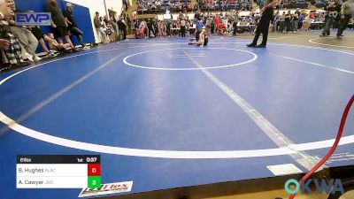 61 lbs Rr Rnd 3 - Beau Hughes, Black Fox Wrestling Club vs Achilles Cawyer, Jay Wrestling Club