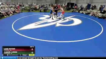 152 lbs Placement Matches (8 Team) - Lane Snyder, Missouri vs Gabriel Larkin, Wisconsin