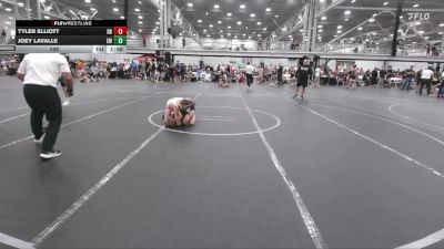100 lbs Round 3 (10 Team) - Joey LaValle, Edge Wrestling vs Tyler Elliott, Dayton Bandits