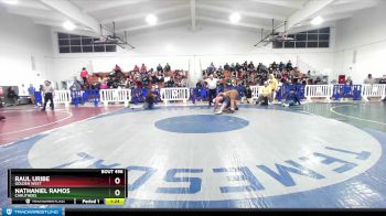 285 lbs Champ. Round 2 - Nathaniel Ramos, Caruthers vs Raul Uribe, Golden West