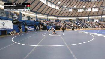 174 lbs Cons. Round 3 - Robert Cazares, Colby Community College vs Parker Farr, Fort Hays Tech Northwest College
