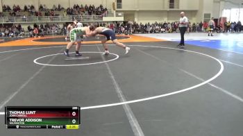 285 lbs Champ. Round 1 - Trevor Addison, Wilmington vs Thomas Lunt, John Carroll