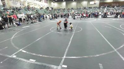 43 lbs Round Of 32 - Josiah Piz, Team Coalinga vs Dillon Jim, Battle Mountain WC