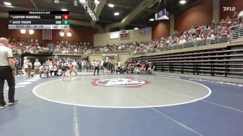 3A 138 lbs Cons. Round 1 - Jack Vigor, Carbon vs Carter Wardell, Morgan