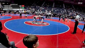 2A-126 lbs Semifinal - Drake Goff, Coahulla Creek vs Mason Smith, East Jackson HS