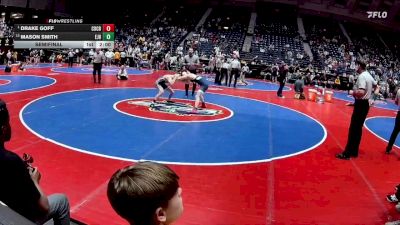 2A-126 lbs Semifinal - Drake Goff, Coahulla Creek vs Mason Smith, East Jackson HS