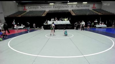 97 lbs Quarterfinal - Natalie Lippstreu, Level Up Wrestling Center vs Leeonna Rowden, TitleTown Wrestling Academy