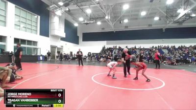 71 lbs Round 3 - Jorge Moreno, 951 Wrestling Club vs Teagan VanBebber, MTC