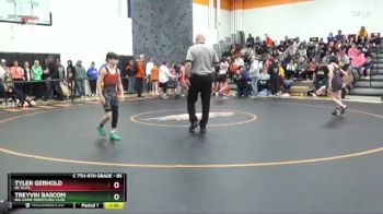 85 lbs Quarterfinal - Tyler Gerhold, DC Elite vs Treyvin Bascom, Big Game Wrestling Club