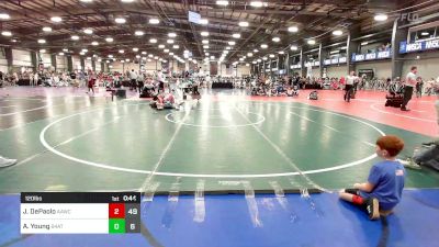 120 lbs Rr Rnd 1 - Joseph DePaolo, All American Wrestling Club vs Alexander Young, 84 Athletes