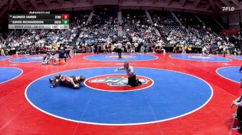 3A-215 lbs Champ. Round 1 - Davis Richardson, Calvary Day School vs Alonzo James, Stone Mountain