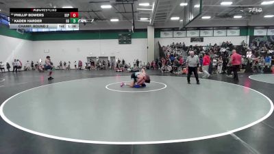 165 lbs Champ. Round 2 - Kaden Harder, GI Grapplers vs Phillip Bowers, South Central Punishers