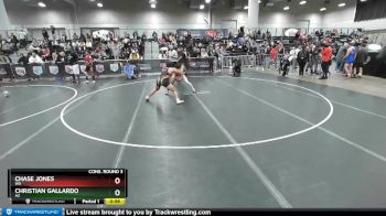 160 lbs Cons. Round 3 - Christian Gallardo, AZ vs Chase Jones, WA