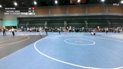 150 lbs Cons. Round 5 - Izaak Reyes, Redwood -Visalia vs Matthew James, El Dorado