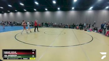 113-118 lbs Round 2 - Mia Anderson, Nebraska Wrestling Academy vs Shelby Coyle, Amped Wrestling Club