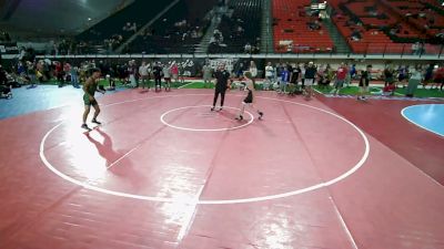 120 lbs Cons. Quarters - Kanon Coleman, Washington vs Robinson Zukeran, Utah