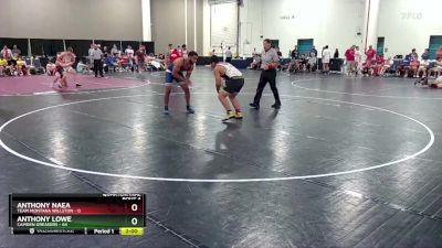 215 lbs Quarterfinals (8 Team) - Anthony Naea, Team Montana Willston vs Anthony Lowe, Camden Greasers