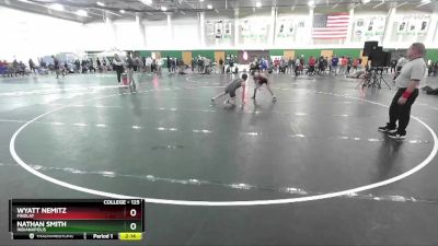 125 lbs Cons. Round 2 - Wyatt Nemitz, Findlay vs Nathan Smith, Indianapolis