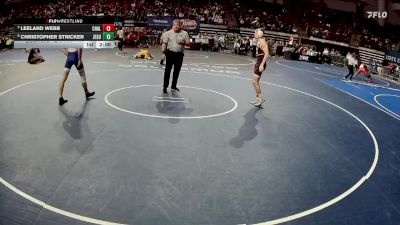 D 1 144 lbs Quarterfinal - Leeland Webb, Chalmette vs Christopher Stricker, Jesuit