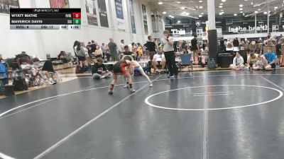 67 lbs Rr Rnd 2 - Wyatt Mathe, Revival Pink - EL vs Maverick Davis, Diamond State Inferno - EL
