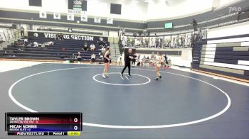 100 lbs Round 1 (4 Team) - Tayler Brown, Sisters On The Mat vs Micah Norris, Nevada Elite