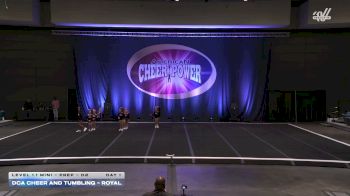 DCA Cheer and Tumbling - ROYAL [2026 L1.1 Mini - PREP - D2 Day 1] 2026 Cheer Power Showdown