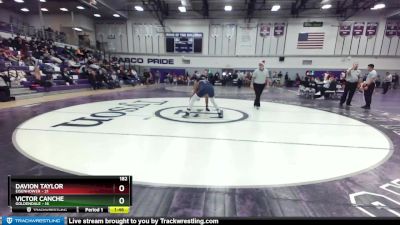 182 lbs Round 1 (32 Team) - Davion Taylor, Eisenhower vs Victor Canche, Goldendale