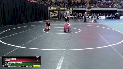 120G Champ. Round 1 - Nyah O`Neil, Dimond vs Maisyn Westdahl, St. Mary`s