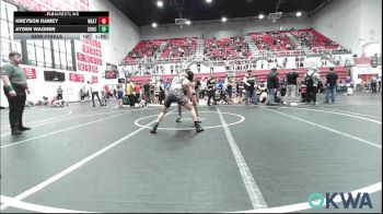 140 lbs Semifinal - Kreyson Ramey, Weatherford vs Ayden Wagner, Choctaw Ironman