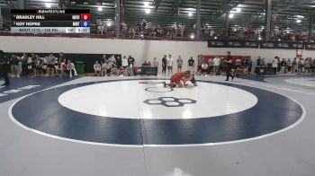 125 kg Quarters - Bradley Hill, Oklahoma Regional Training Center vs Koy Hopke, Minnesota - RTC