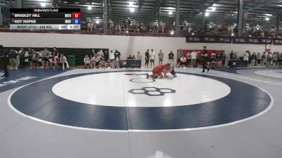 125 kg Quarters - Bradley Hill, Oklahoma Regional Training Center vs Koy Hopke, Minnesota - RTC