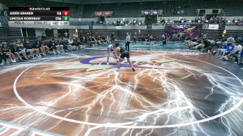 152 lbs Quarterfinals (8 Team) - Lincoln Robideau, Saint Michael-Albertville, MN vs Aiden Graner, Plainview-Elgin-Millville, MN