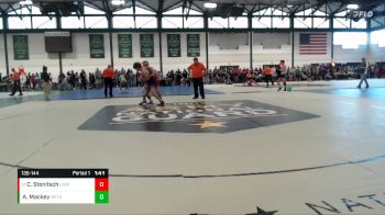 135-144 lbs Quarterfinal - Cale Stonitsch, Lincoln Way Wrestling Club vs Ayden Mackey, NA