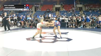 120 lbs Cons. Sub-rd Of 16 - Julia Lugabihl, Ohio vs Nova Estrada, South Carolina