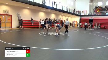 157 lbs Prelims - David Berkovich, Columbia vs Anthony Ulaszek, Navy Prep