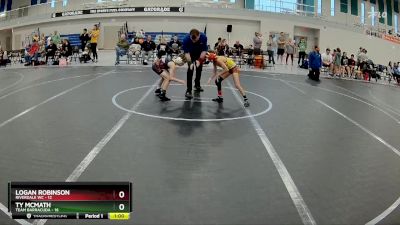 60 lbs Round 1 (6 Team) - Logan Robinson, Riverdale WC vs Ty McMath, Team Barracuda