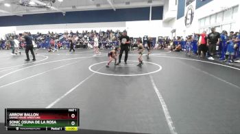 53 lbs Round 1 - Sonic Osuna De La Rosa, Threshold vs Arrow Ballon, Savage House Wrestling