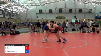 71 kg Consi Of 16 #2 - Zane Cox, Va Team Predator vs Coy Cohenour, Montana