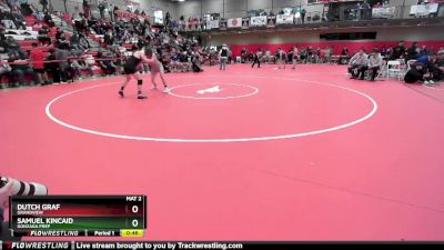 150 lbs Cons. Round 5 - Dutch Graf, Grandview vs Samuel Kincaid, Gonzaga Prep