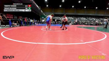 285 lbs Round Of 32 - Timothy Kosier, Lincoln (Stockton) vs Grant Bahnsen, VICI Wrestling