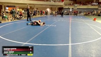 120 lbs Quarterfinal - Easton Martin, Centennial vs Gage Weber, Detroit Lakes
