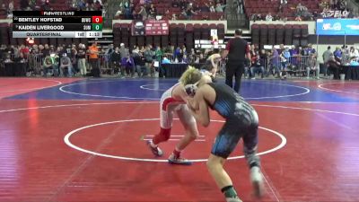 102 lbs Quarterfinal - Kaiden Livergood, Falls Academy vs Bentley Hofstad, Conrad Wrestling Club