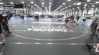 105 lbs Rr Rnd 3 - Mark Szypczak, Indiana Outlaws Gold - MS vs Mannix Oster, Freakztyle Leviathan - MS