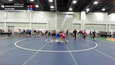 165 lbs Cons. Round 2 - Cooper Xayabouth-Jones, GA vs Taylor Jump, VA