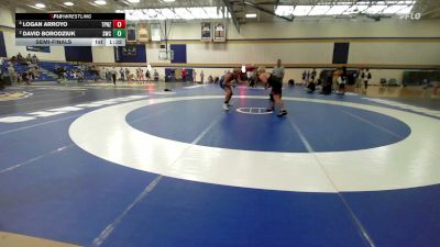 215 lbs Semifinal - Logan Arroyo, Tappan Zee vs David Borodziuk, Seagull Wrestling Club