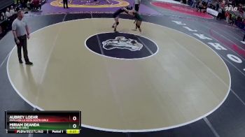 5th Place Match - Aubrey Loehr, Papillion-La Vista South Girls vs Miriam Deanda, Schuyler Girls