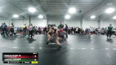 80 lbs Quarterfinal - Marcus Ruzek Jr., Backyard Brawlers vs Landon Gardner, Genesis Wrestling Club