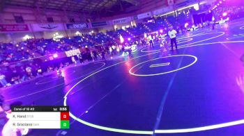 123 lbs Consi Of 16 #2 - Kaidynce Hand, Sturgis SD vs Raelyn Graziano, Carlsbad Combat WC