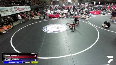 106 lbs Placement - Frank Ramirez, SDIKWA-GR vs Jethro Holiday, OCWA-GR